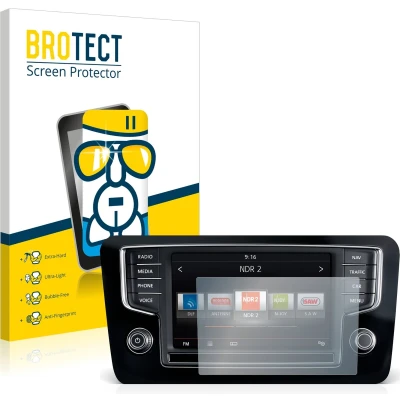 Afbeelding van BROTECT Screenprotector voor Volkswagen Sharan 2015 Composition Media 6.5&quot; Folie Beschermfolie Beschermglas transparant