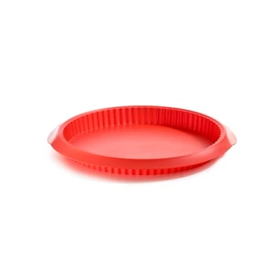 Image de LÉKUÉ 1211328R01M033 MOULE À TARTE SILICONE PLATINE 28 CM