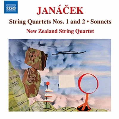 Afbeelding van New Zealand String Quartet Quartets Nos. 1 And 2 Sonnets (CD)