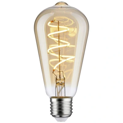 Afbeelding van Paulmann 28953 LED lamp E27 Speciale vorm 5 W Goud (Ø x h) 64 mm 140 1 stuk(s)