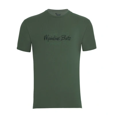Afbeelding van Mainline Carp Tee Green L Vis shirt