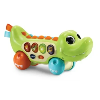 Afbeelding van Vtech Baby Dierenvriendjes Krokodil Educatief Speelgoed Activiteitenroller met Lichts en Geluidseffecten Cadeau Vanaf 6 Maanden