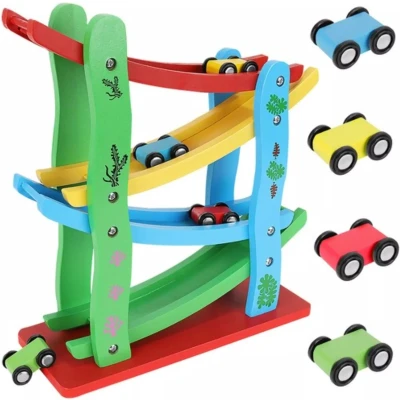 Afbeelding van Kruzzel Houten glijbaan 22457