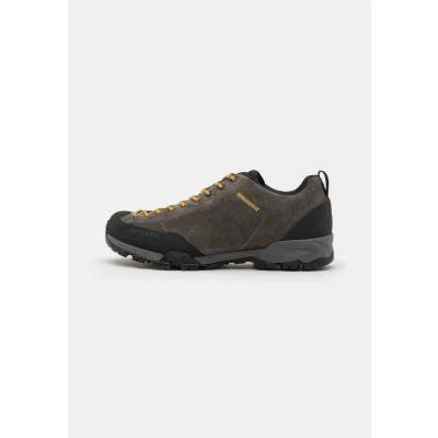 Afbeelding van Scarpa Mojito Trail GTX Outdoorschoenen, Heren, Maat: 46.5, Titanium/mustard Veloursleer