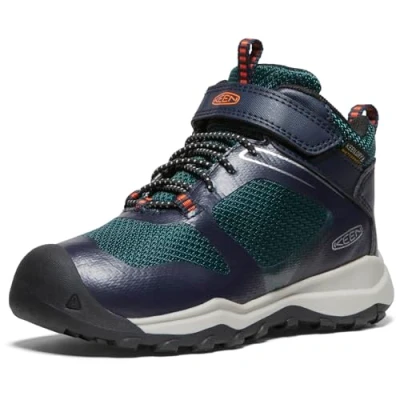 Afbeelding van Keen Wanduro MID WP Unisex Outdoorschoenen voor kinderen, Maat: 37, Green Textiel/ synthetisch