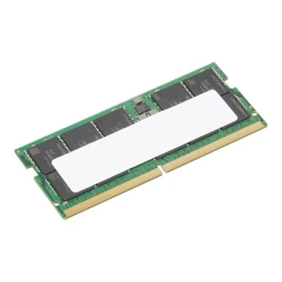 Image de ThinkPad DDR5 module 32 Go SO DIMM 262 broches 4800 MHz / PC5 38400 ECC Campus vert pour P16 Gen 1 21D6, 21D7; ThinkStation P360 Ultra 30G1, 30G2