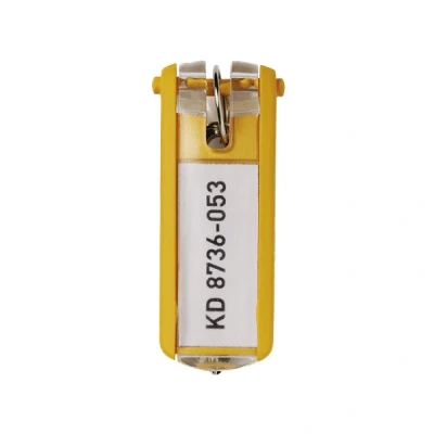 Image de Porte clef Durable KEY CLIP jaune 6 pc(s)