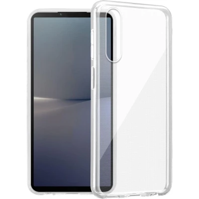Afbeelding van Cadorabo Hoesje geschikt voor Sony Xperia 10 V in VOLLEDIG TRANSPARANT Beschermhoes gemaakt van flexibel TPU Silicone Case Cover