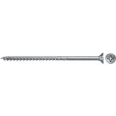 Afbeelding van Fischer Power Fast II 670525 Spaanplaatschroeven 6 mm 80 Kruiskop Pozidriv Staal Galvanisch verzinkt 100 stuk(s)