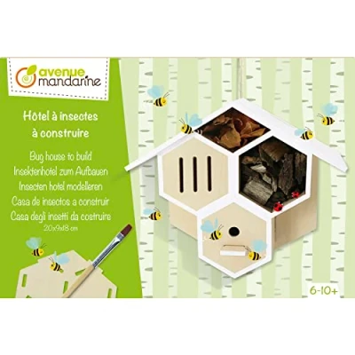 Image de Kit créatif Avenue Mandarine Hôtel à insectes construire