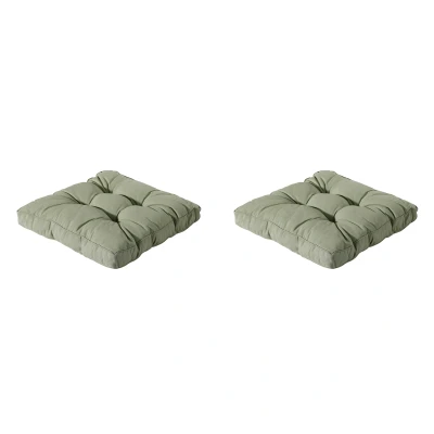 Afbeelding van Madison Florance zit Ca. 73x73 Panama sage 2 stuks