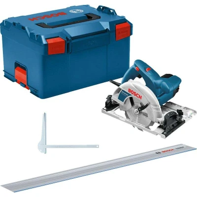 Afbeelding van Bosch Professional GKS 55+ GCE + FSN 1400 Handcirkelzaag met geleiderail 63 mm zaagdiepte