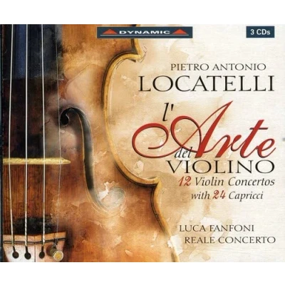 Afbeelding van Reale Concerto Orchestra, Luca Fanfoni Locatelli: L&#039;Arte Del Violine (CD)