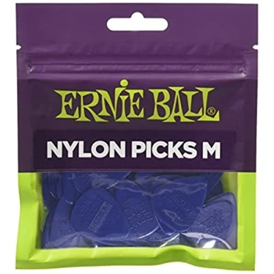 Image de Ernie Ball 9131 Mediators nylon sachet de 50 bleu marine 0,72mm