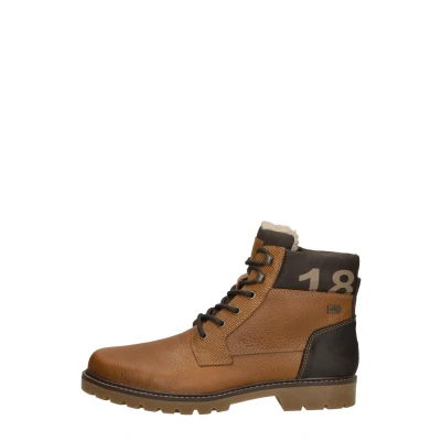 Afbeelding van Rieker Veterboots, Heren, Maat: 46, Braun Leer