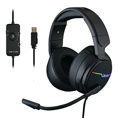 Image de Casque Gaming The G Lab Tech Korp Thallium Noir