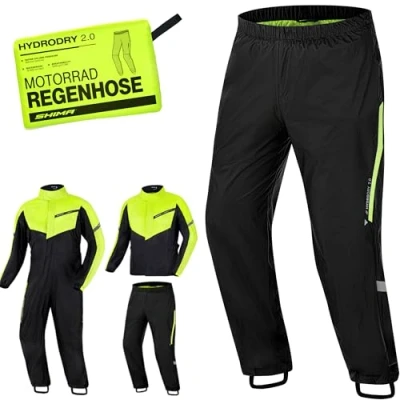 Afbeelding van SHIMA HYDRODRY 2.0 Vêtement de pluie moto Pantalon imperméable et réfléchissant Pour homme femme Combinaison respirante (pantalon unisexe