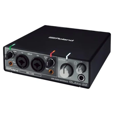 Afbeelding van Roland Rubix 22 (Jack 6,3 mm), Audio interface, Zwart