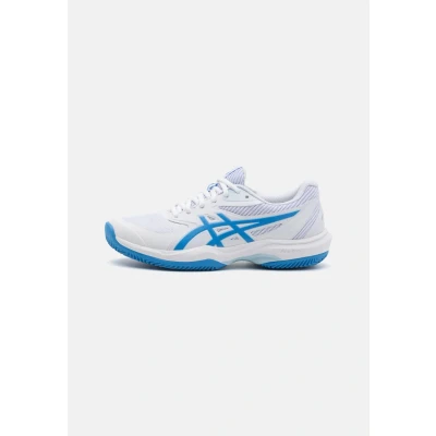 Afbeelding van Asics GAME FF CLAY/OC Tennisschoenen voor kleibanen, Dames, Maat: 36, White/blue coast Textiel/ synthetisch