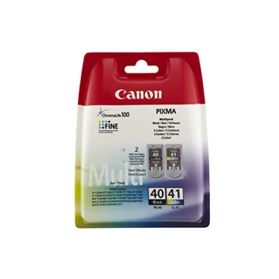 Afbeelding van Canon PG 40 Black &amp; CL 41 Colour Ink Cartridge Combo Pack 0615B043