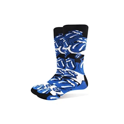Afbeelding van The Rolling Stones Blue Tongues Sokken EU 40 45 Blauw