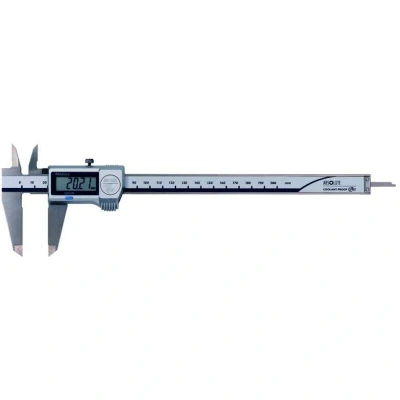 Image de MITUTOYO 500 707 20 CoolantProof Pied à coulisse digimatique IP67 sans bouton rouleaux sortie de données 0 200 mm