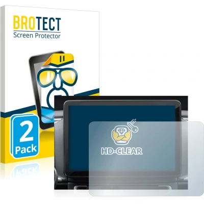 Afbeelding van BROTECT Screenprotector voor Fiat Ducato 2021 10&quot; Uconnect Radio Folie Beschermfolie transparant (2 Stuks)