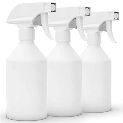 Afbeelding van lege verstuiver, 3 x 250 ml flessen van 100% gerecycled kunststof spuitfles spuitfles: verstuiver voor haar, plantenverstuiver, waterverstuiver