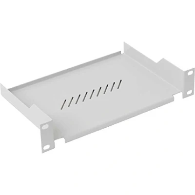 Afbeelding van Triton 10&quot; apparaatvoet permanent geïnstalleerd (voorzijde), Accessoires voor serverkasten, Grijs