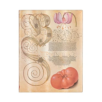 Afbeelding van Notitieboek Flexis Paperblanks Lily &amp; Tomato Ultra Blanco