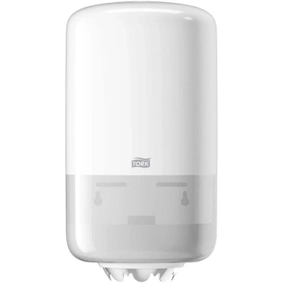 Afbeelding van Tork Mini Centerfeed Poetspapier Dispenser Kunststof Wit M1