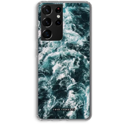 Afbeelding van hoesje geschikt voor Samsung Galaxy S21 Ultra Zee golf Soft Cover Telefoonhoesje Bescherming aan alle Kanten en Schermrand