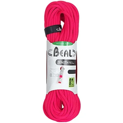 Afbeelding van Beal Zenith 9.5 Mm Klimtouw Rood 60 m