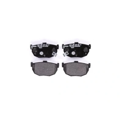 Afbeelding van HELLA 8DB 355 006 411 Remblokkenset Met akoestische slijtagewaarschuwing KIA: Cerato Hatchback, Saloon, HYUNDAI: COUPE II,