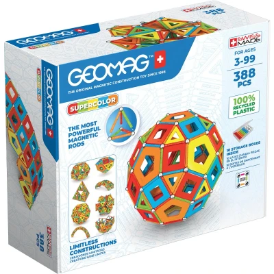 Afbeelding van Geomag SuperColor Panels RE Masterbox 388 delig