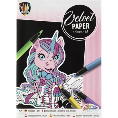 Afbeelding van Creative Craft Group Knutselset Fluweel Papier