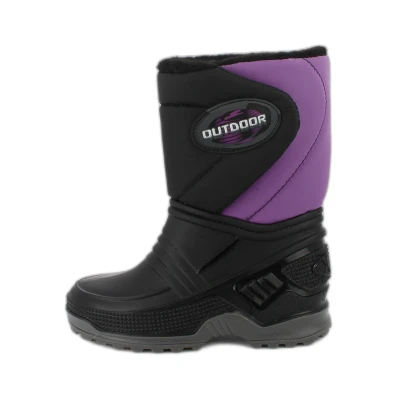 Afbeelding van Beck Warmfutter Outdoor Snowboots voor kinderen, Maat: 29, Lila Kunststof/ textiel