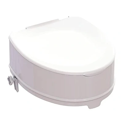Image de Identités rehausseur wc adulte toilette Réhausseur senior de Toilettes Rehausse 15 cm Modèle Ibiza avec couvercle