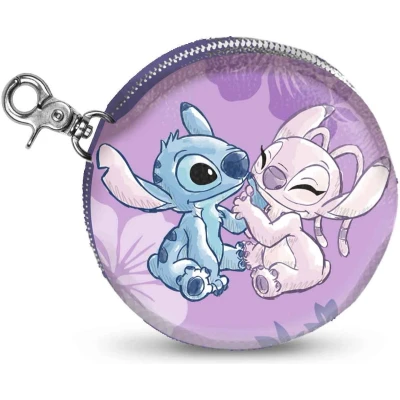 Afbeelding van STITCH &amp; ANGEL Lila Cookie Casual Coin Purse &#039;8,7x2,3cm&#039;