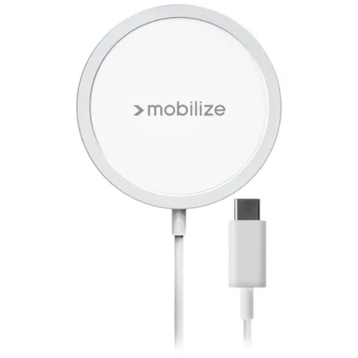 Afbeelding van Mobilize MagSafe Draadloze Snellader Wit