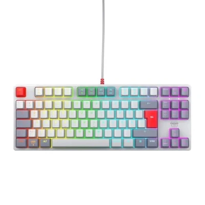 Afbeelding van CHERRY XTRFY K4V2 TKL Toetsenbord, retro (NL, Bedraad), Grijs