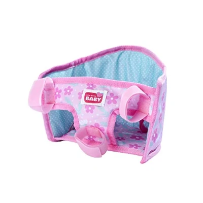 Afbeelding van New Born Baby Fietszitje met riem geschikt voor 30 43 cm klittenband Babypop