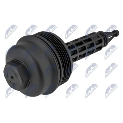Afbeelding van NTY CCL BM 053 Deksel, oliefilterbehuizing BMW: 5 Saloon, 3 Touring