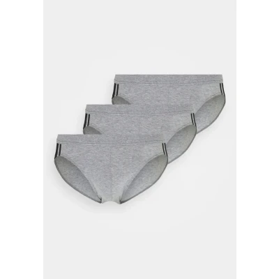 Afbeelding van Schiesser 95/5 Midi slip 3 Pack 202 Grey maat 3XL (3XL) Heren Volwassenen Katoen/elastaan 173815