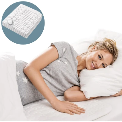 Afbeelding van Beurer TS 19 Elektrische deken Onderdeken 130 x 75 cm 3 Warmtestanden Automatische uitschakeling Fleece Machinewasbaar 5 Jaar garantie Wit