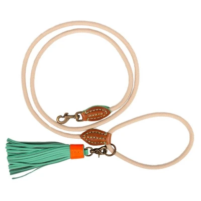 Afbeelding van Dwam Looplijn Sand Touw Hondenriem 155x1 cm Zand S