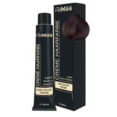Afbeelding van Femmas (6.89) Haarverf Donkere Chocolade Amber Blonde 100ml