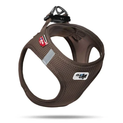 Afbeelding van Curli Hondentuig Air Mesh Harness Brown