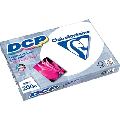 Afbeelding van Clairefontaine DCP presentatiepapier ft A4, 200 g, pak van 250 vel