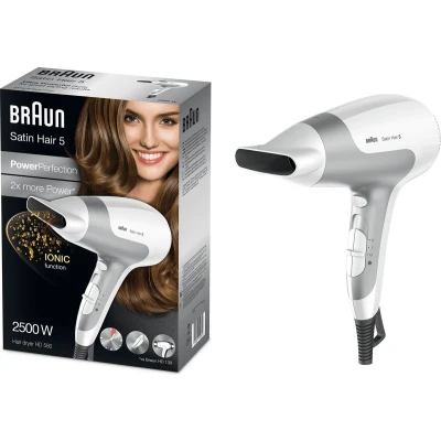 Afbeelding van Braun Satin Hair 5 Power Perfection BRHD580E Föhn 2500W Coolshot